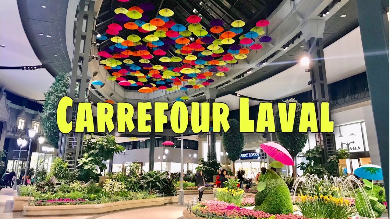 [4K] CARREFOUR LAVAL Quebec Shopping Centre | Greater Montreal's Ultimate Shopping Destination