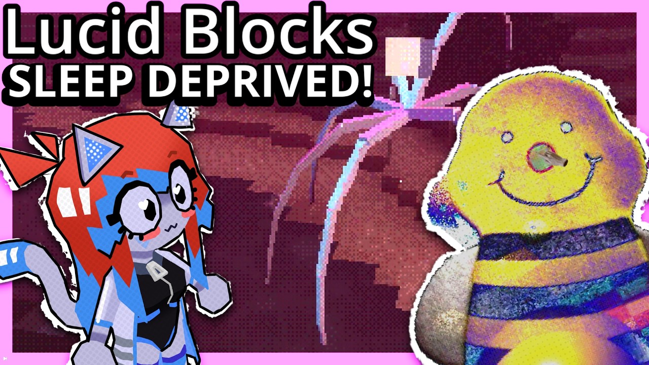 LUCID BLOCKS Is TERRIFYING While SLEEP DEPRIVED