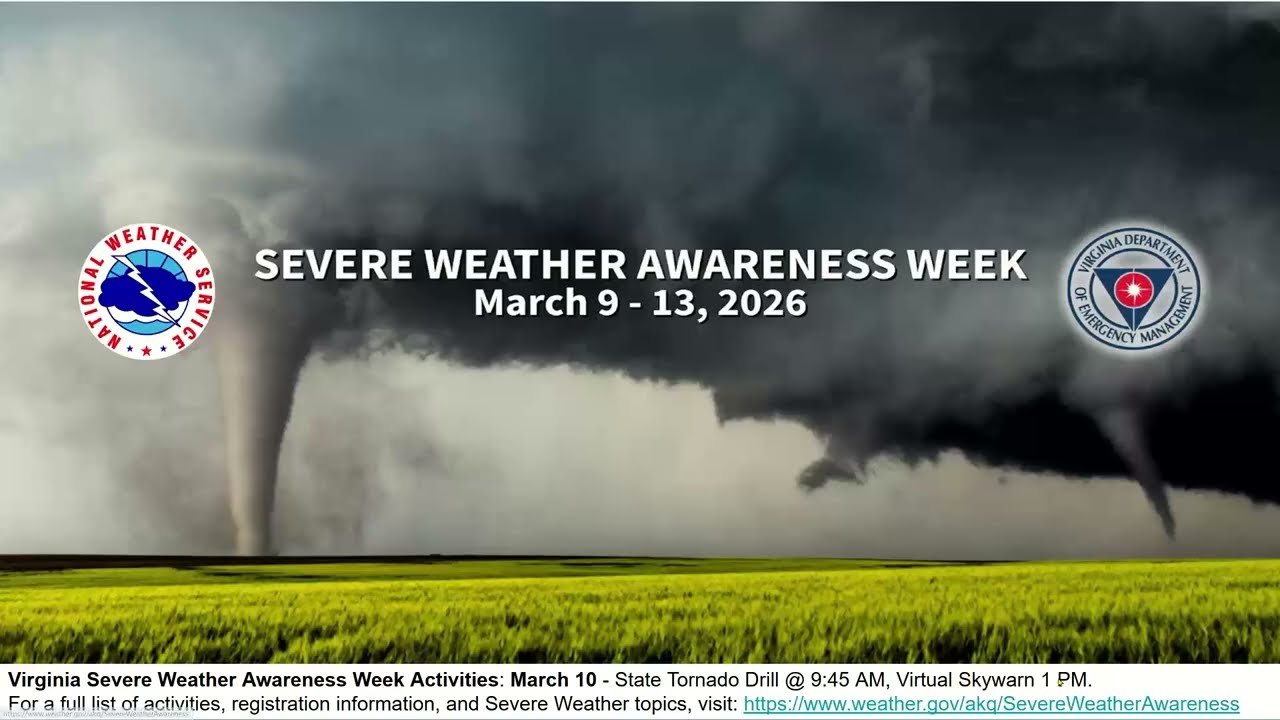 NWS Wakefield Monday Impact Weather Briefing - March 9 2026