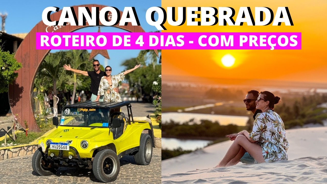O QUE FAZER EM CANOA QUEBRADA (com preço), ONDE SE HOSPEDAR, ONDE COMER, ROTEIRO COMPLETO