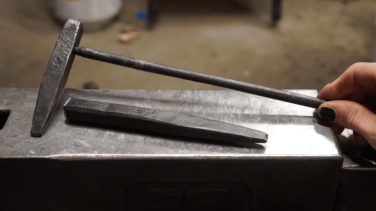 Tools from Trash Part One: Forging a Hammer Eye Punch and Drift from Railroad Spikes