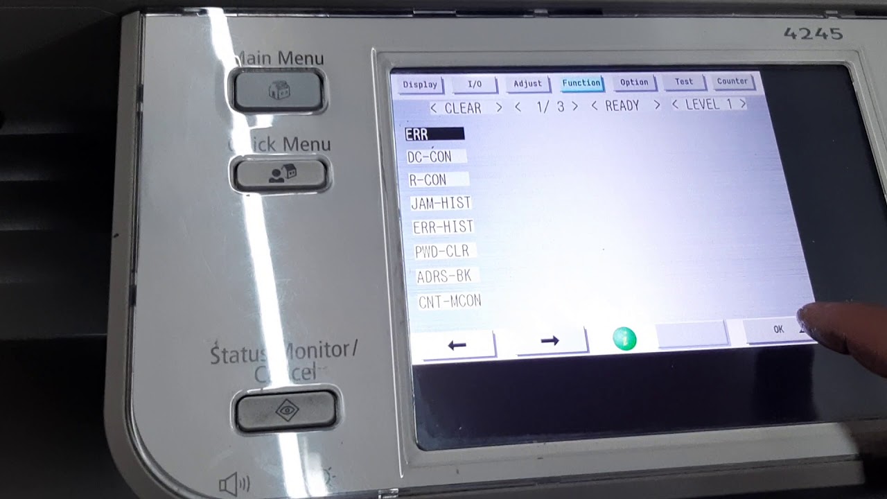 error e0001, 0002, 0003, 0004  abvance canon