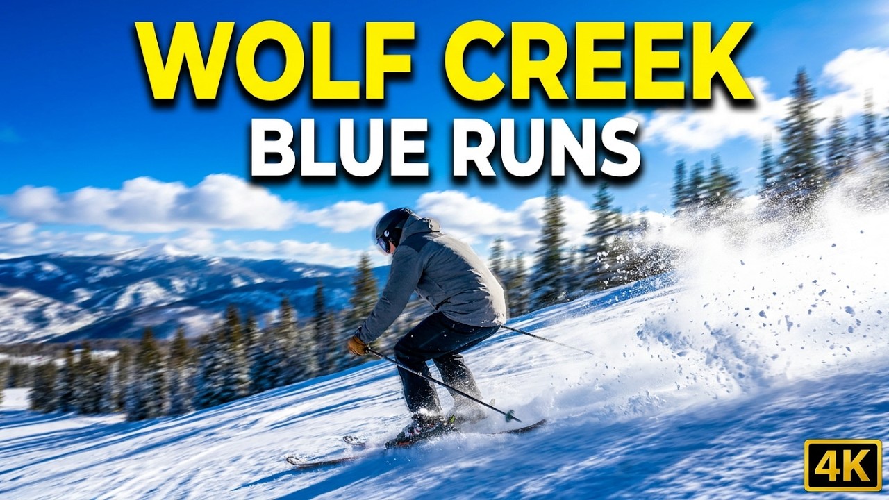 Skiing Blues at Wolf Creek