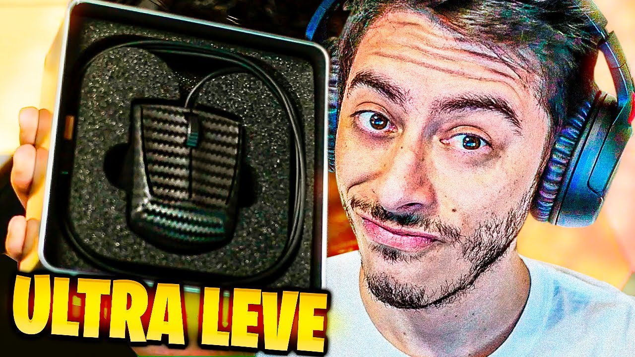 Patriota comprou o MOUSE MAIS LEVE do mundo
