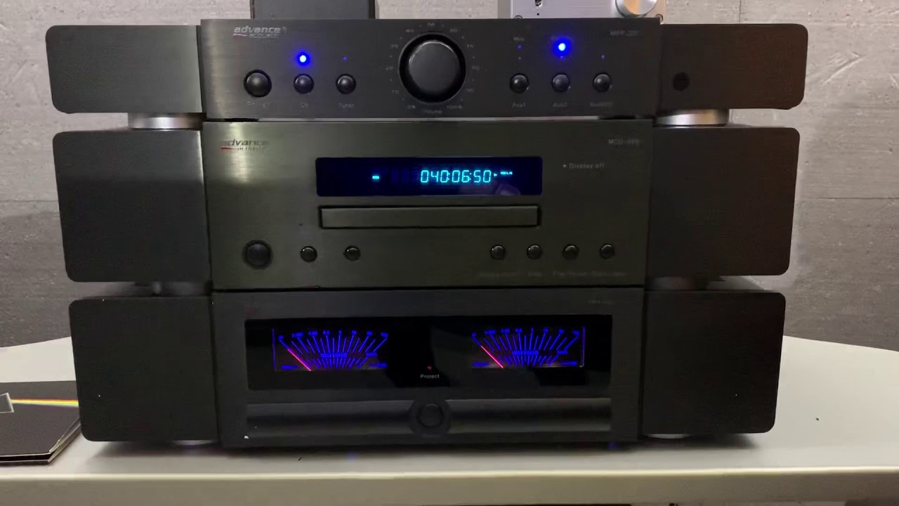 ADVANCE ACOUSTIC MPP202 MCD200 MAA402 CASSE PIONEER CS907A IMPIANTO AUDIO ALTA FEDELTÀ HIFI SOUND