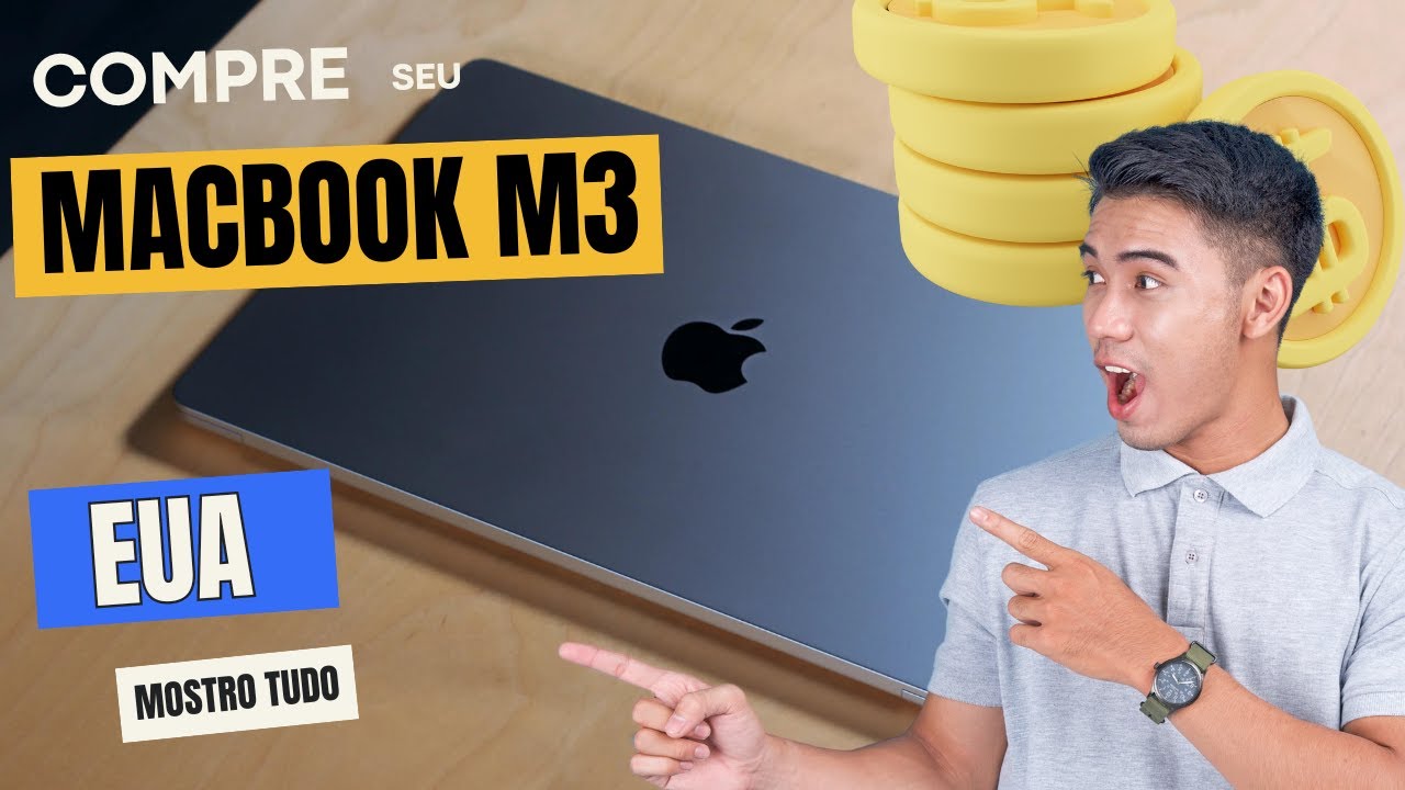 Comprei o MACBOOK AIR M3 mais barato do MUNDO | Como comprar na Grabr