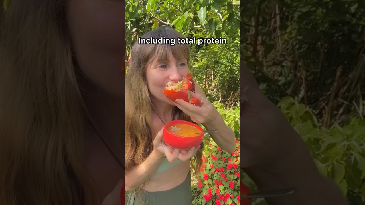 What I eat in a day off grid on a low protein diet