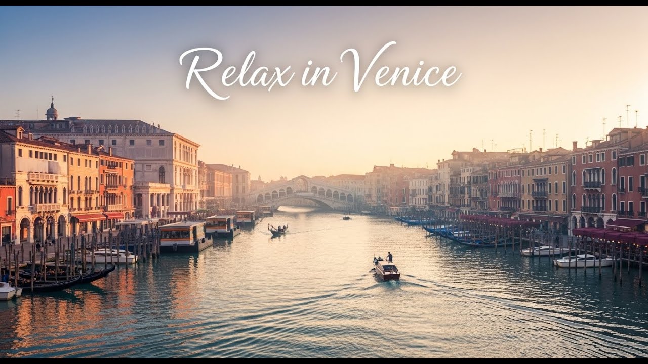 Venice Tour, Relax in a Tour for Venice with The Quiet Within - Heal Music for your Soul
