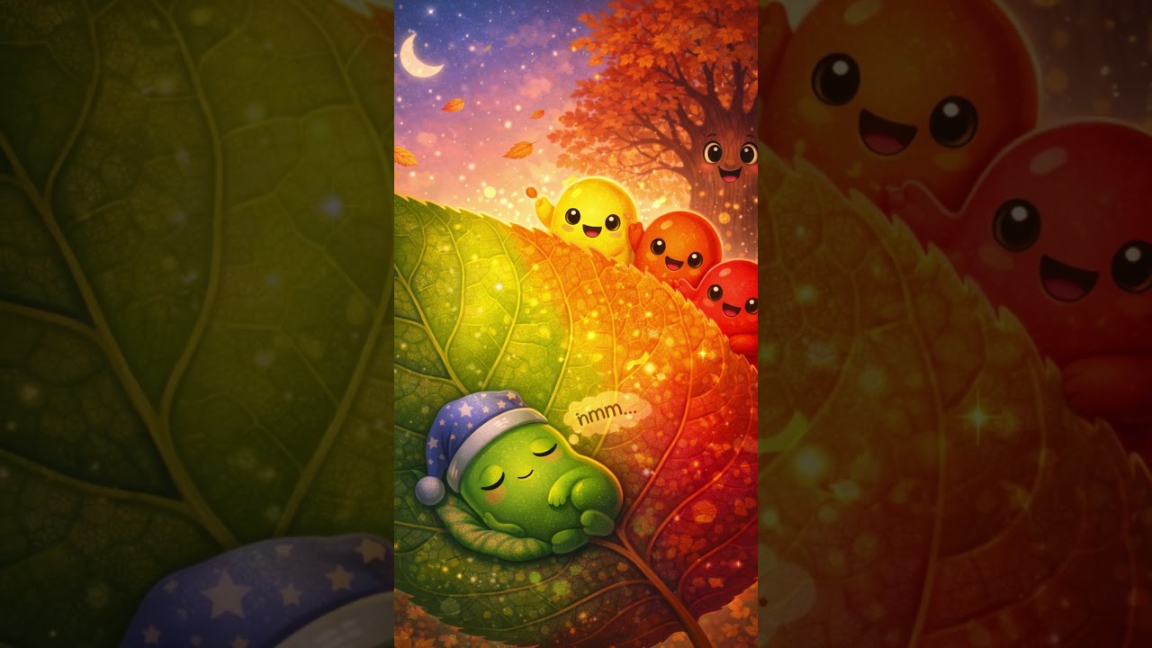 🍁 Why Do Leaves Change Color || A cute Roots & Fruits science story for kids