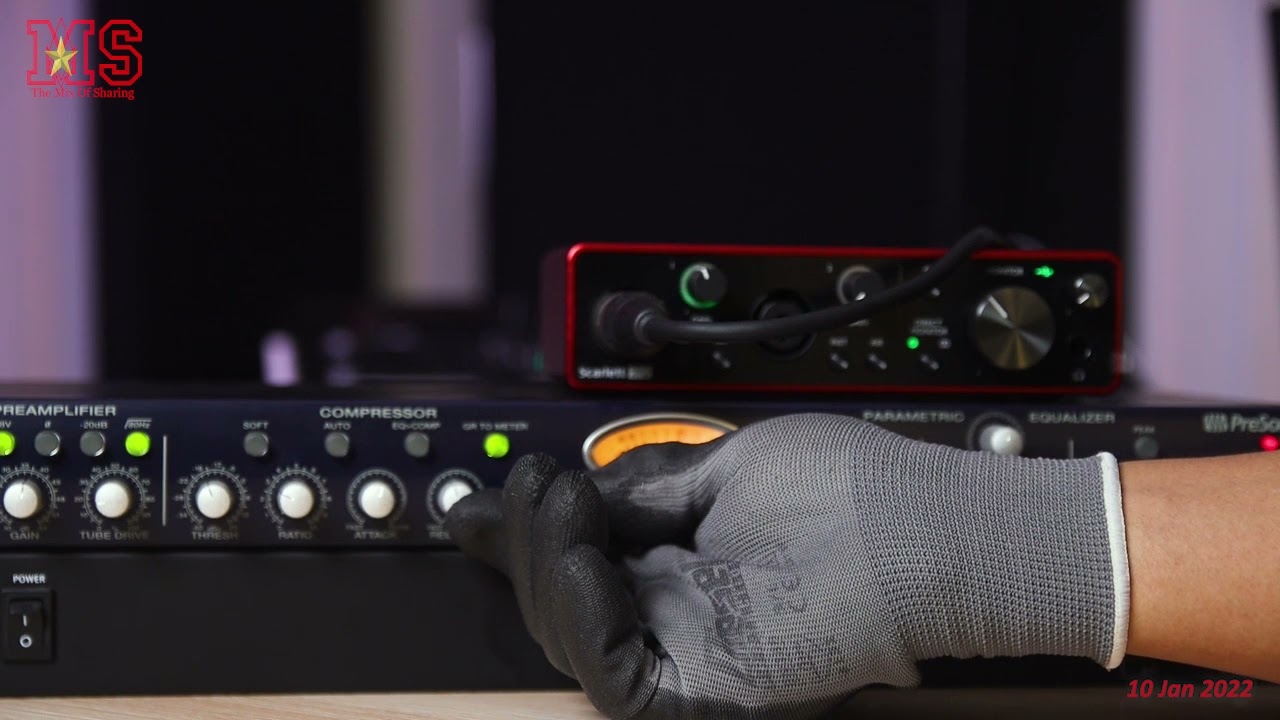 PreSonus Studio Channel: Tube Preamp Compressor + EQ