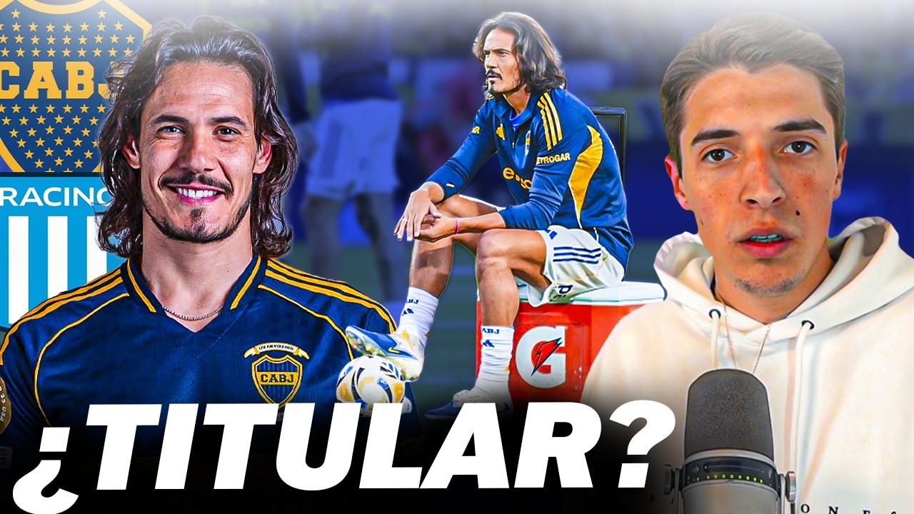 Cavani Seria Titular Mañana vs Racing en la Bombonera.