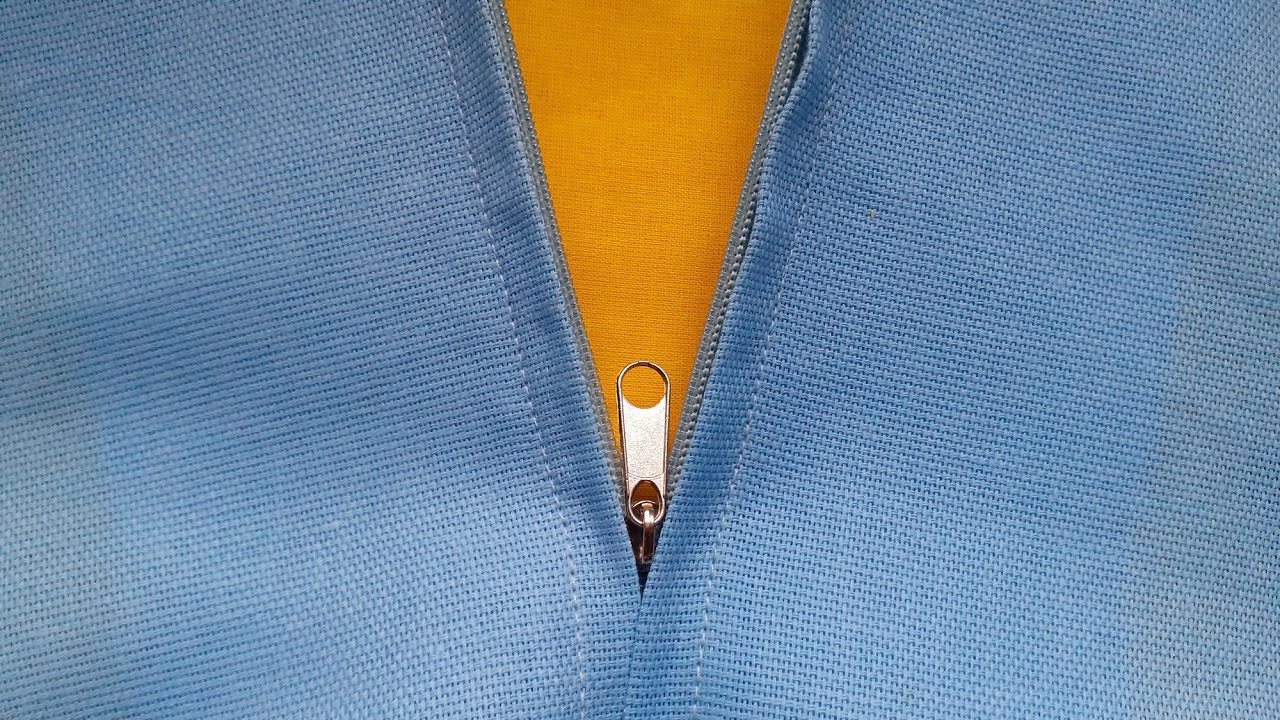 How to Sew a Separating Zipper into Jacket