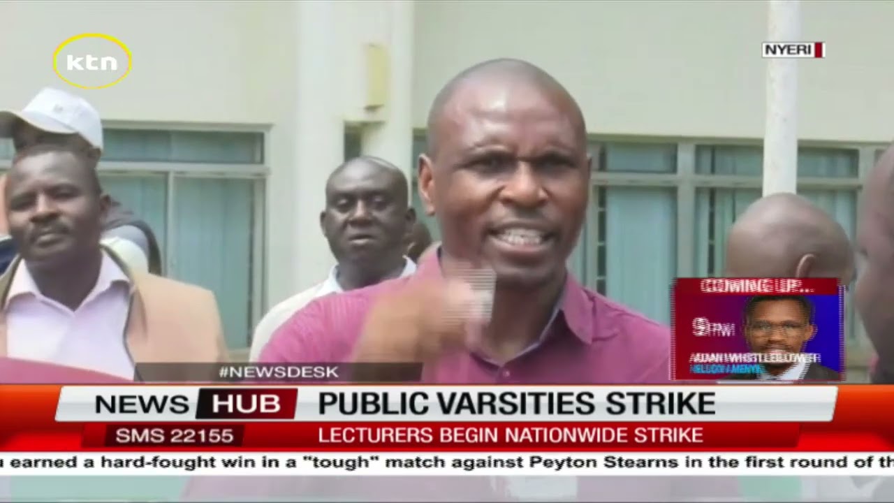 UASU, KUSU members from Karatina University join colleagues in nationwide strike