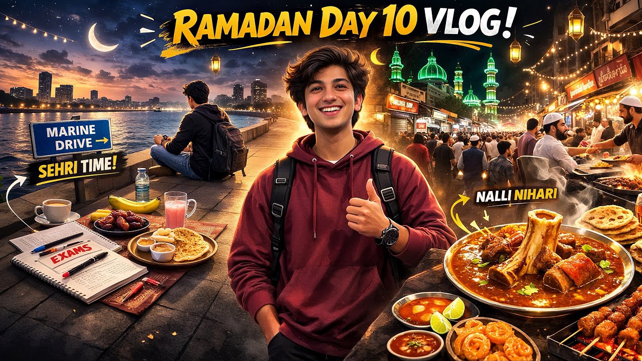 Mohammad Ali Road at Night 😍 | Nalli Nihari | ramadan day 10