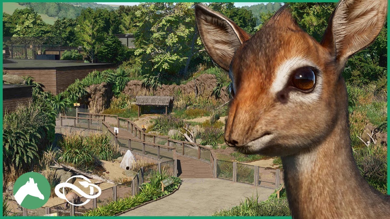 Building a DIK-DIK Habitat in the Elm Hill City Zoo! | Planet Zoo