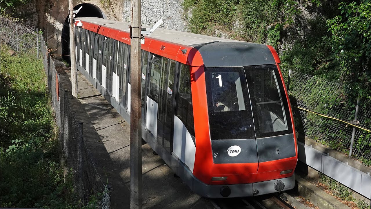 Funiculaire de Montjuïc à Barcelone