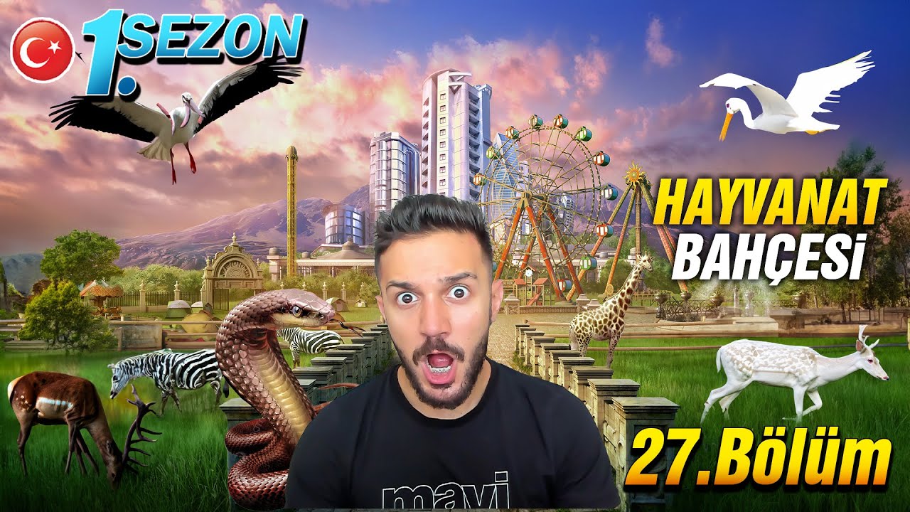 Vergileri %1'e Düşürdüm! Hayvanat Bahçesi ve Yaylaya Park | Cities Skylines 27.Bölüm [1.Sezon]