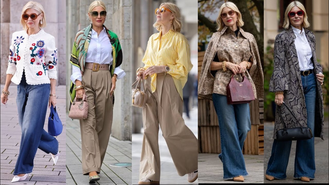 Natural Older Women OVER 50  | NewTrends Fashion For Women |winter and summer mid⛄ FallFashion 2026