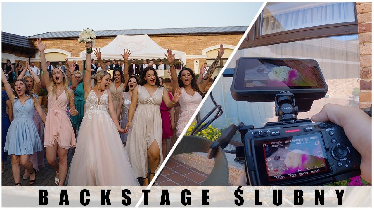 BACKSTAGE Z ŚLUBU / SONY FX3 & A7III / PRACA FILMOWCA ŚLUBNEGO