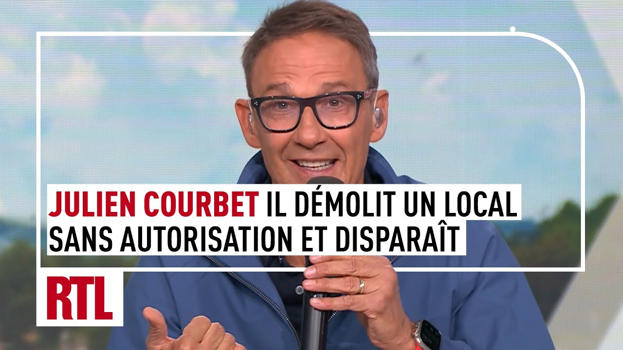 Julien Courbet: he demolishes a premises without authorization and disappears