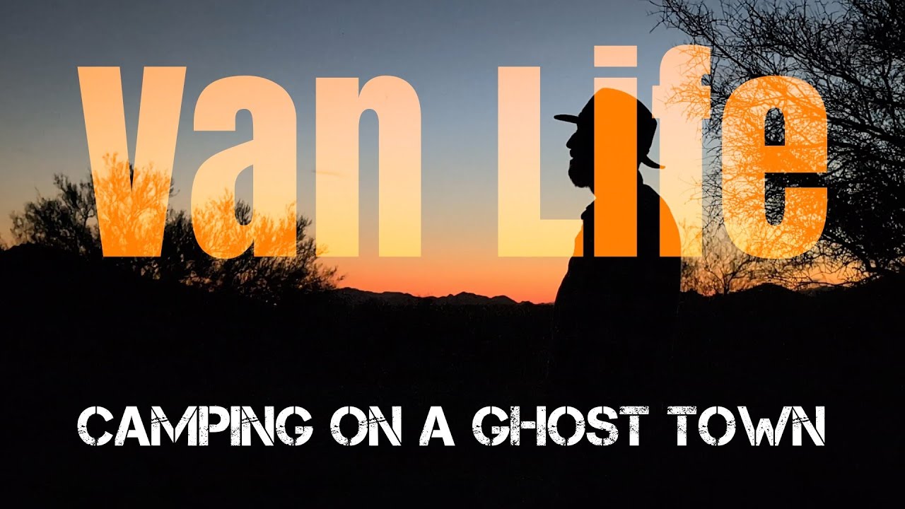 Camping on a Ghost Town in Congress Arizona | Van Life, Gold Mines & a Gila Monster! 