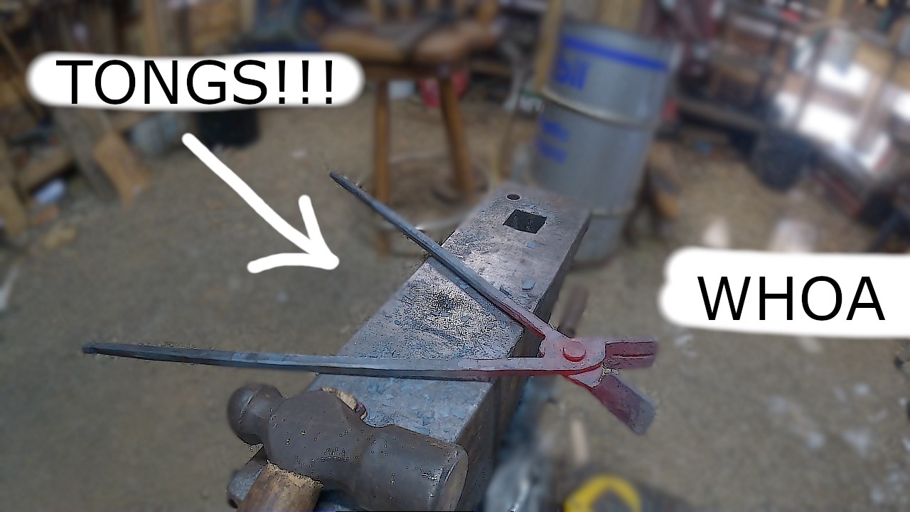 How to forge simple tongs
