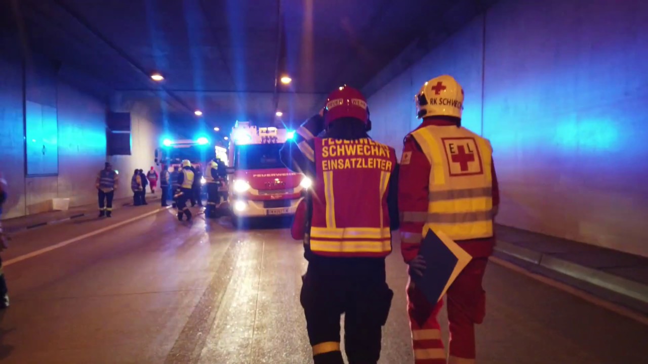 Einsatzübung S1 Tunnel Rannersdorf