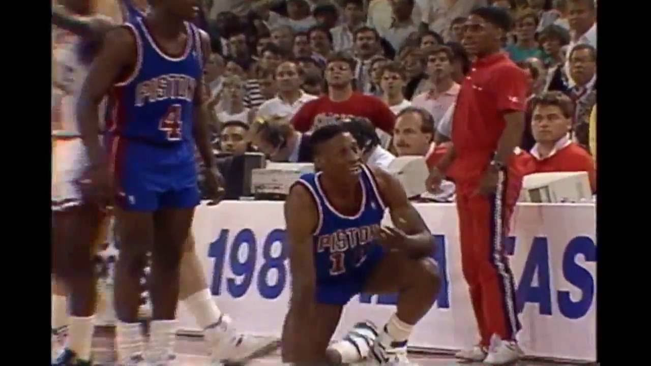 Pistons-Bulls (1989): All Cheap Shots, Altercations, and Techs