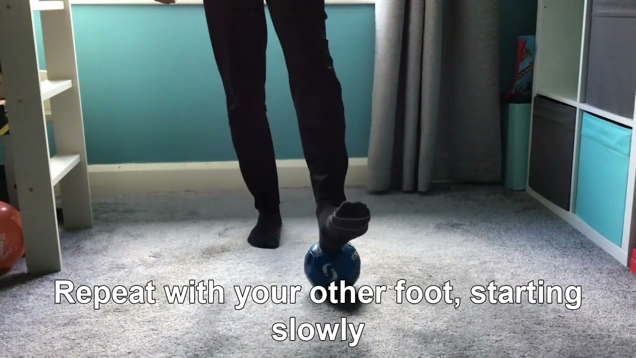 Heel toe L & R - Football mastery skills