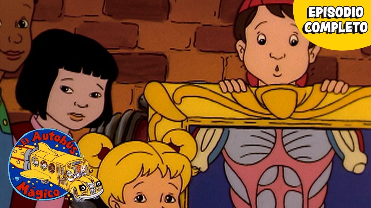 Flexiona Sus Músculos | Sistema Esquelético | Episodio Completo | El Autobús Mágico - Scholastic