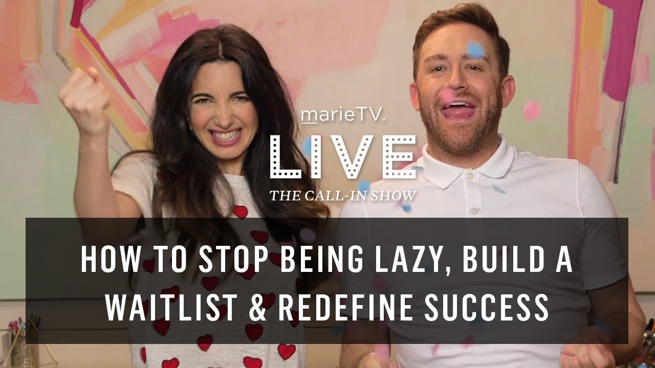 Stop Procrastinating, Get More Clients & (Finally) Take a Vacation | MarieTV Live Call-In Show