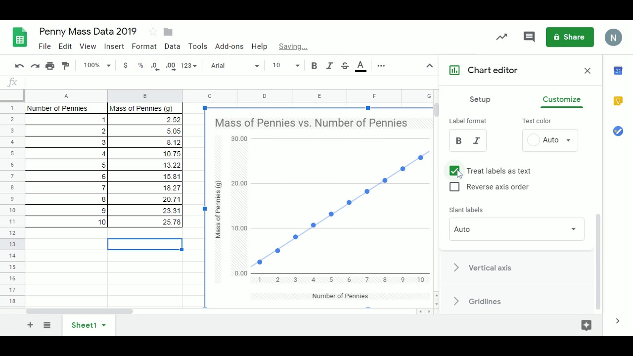 Using Google Sheets for Linear Regression Part II - Mr Pauller