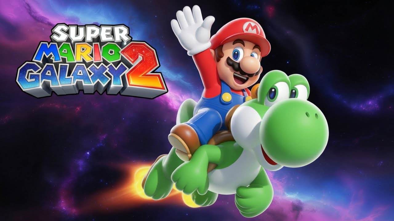 Super MARIO Galaxy 2 on switch 2 