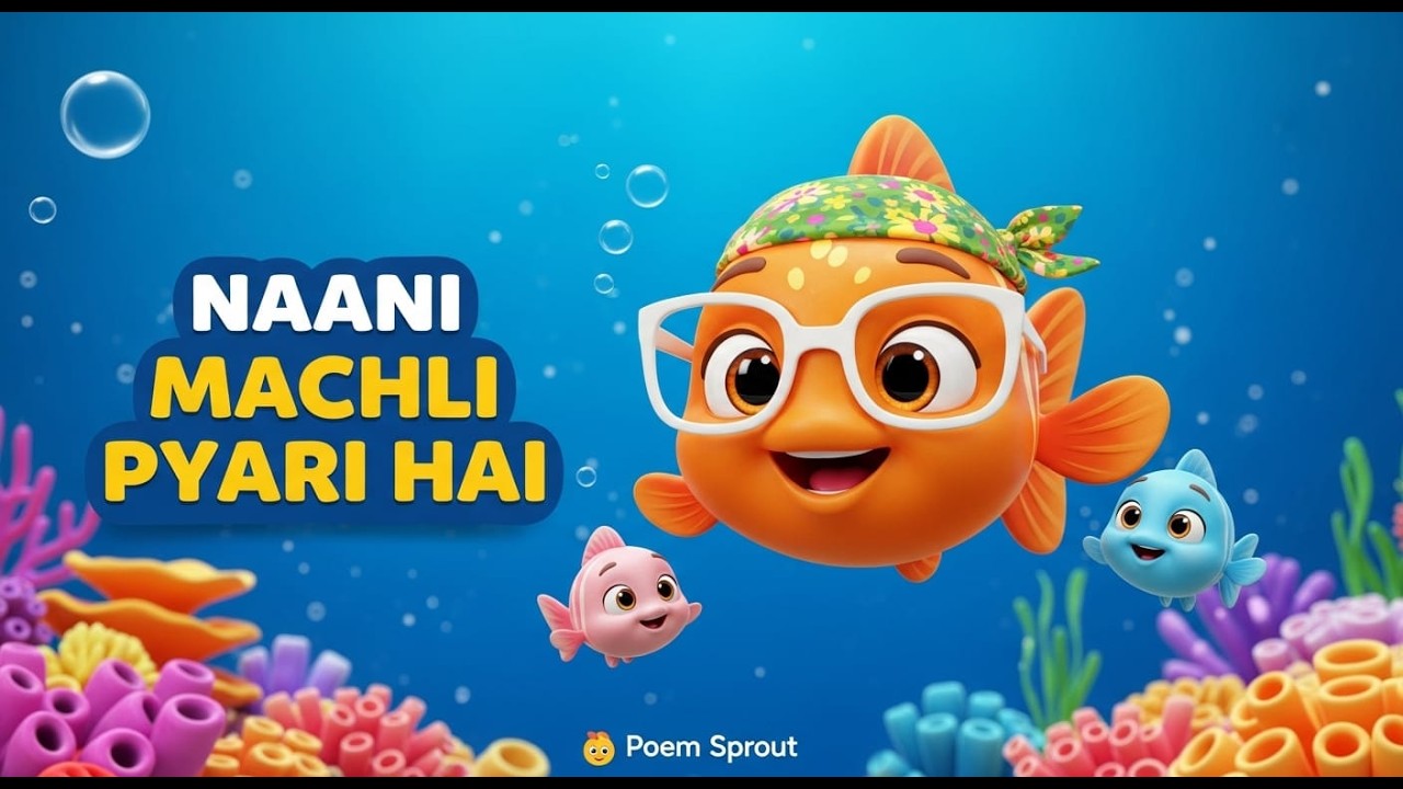 Naani Machli Pyari Hai | Urdu Rhymes for Kids | Bachon Ki Pyari Nazam