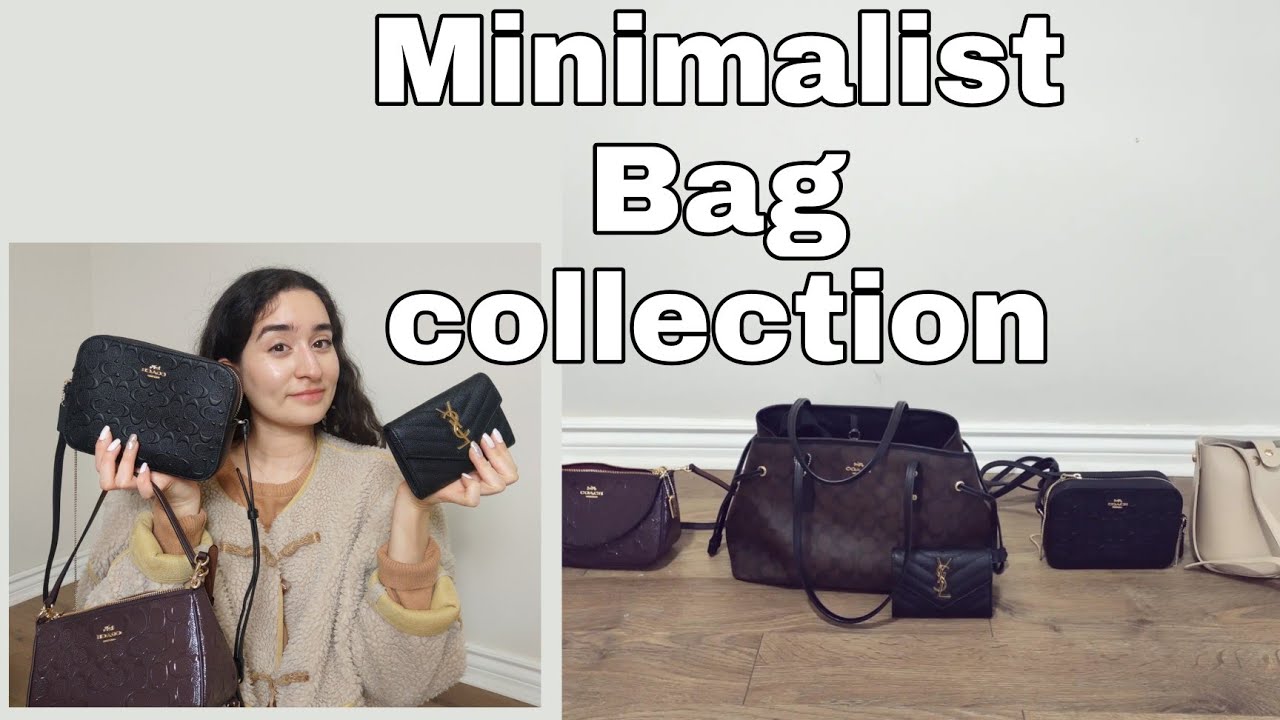 My humble and Minimalist small bag collection (Coach, Miniso) 2022 | Minimalism