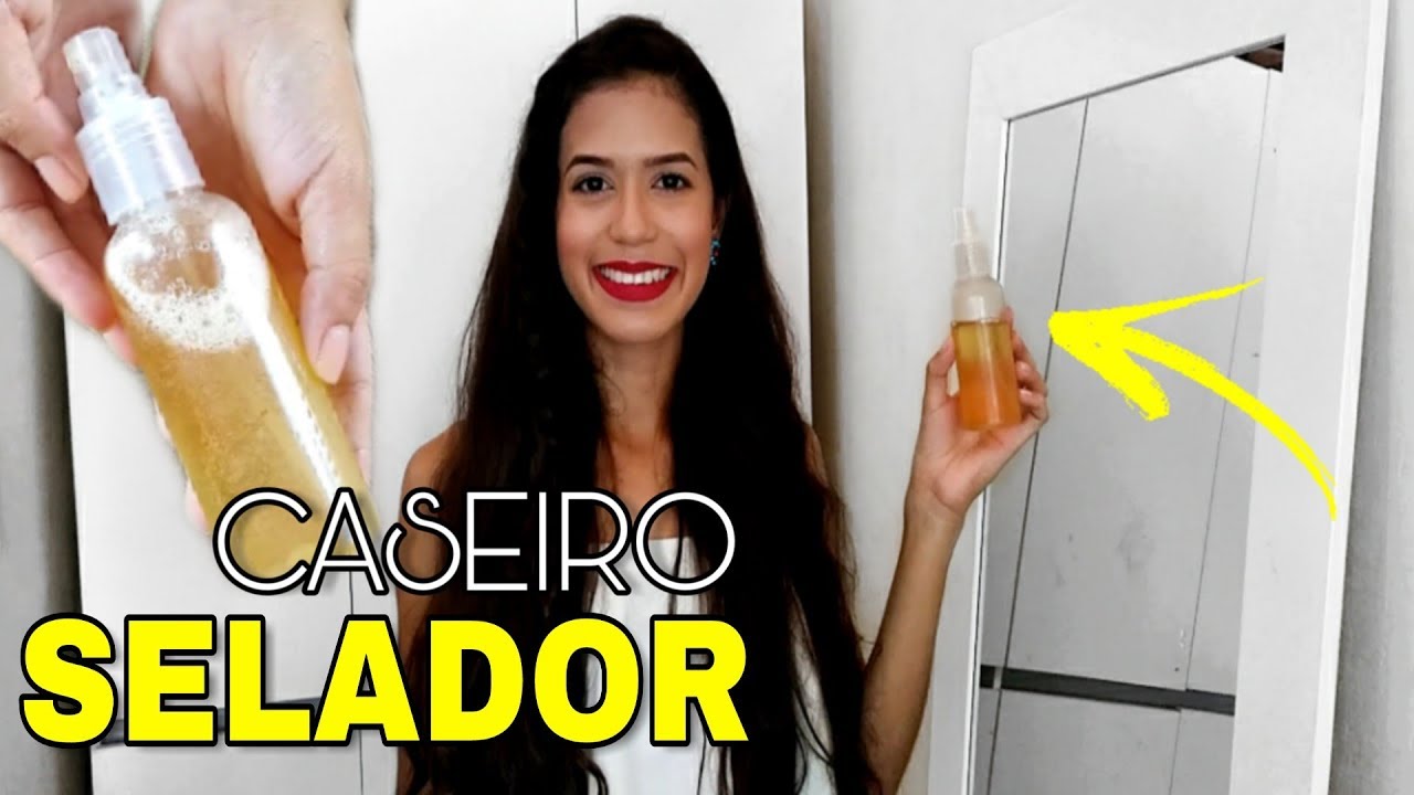 SELADOR DE CUT&Iacute;CULAS CASEIRO - Cabelo selado, brilhoso, sem frizz ✨