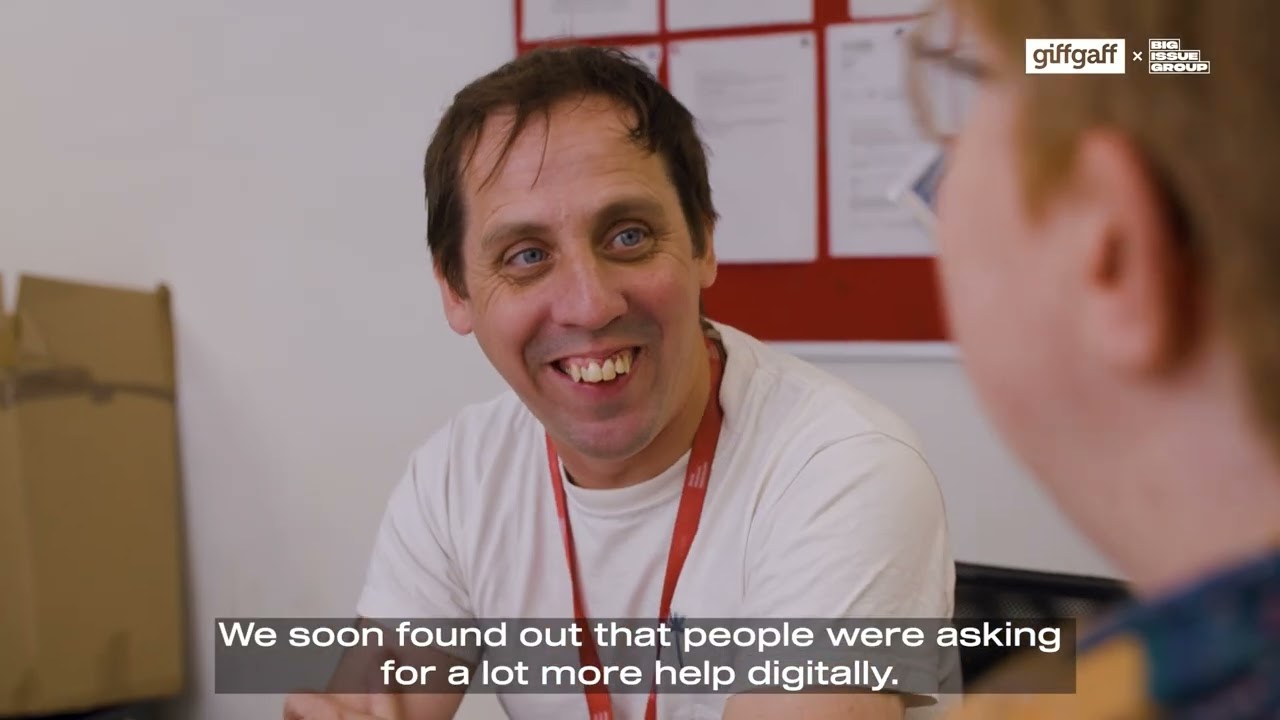 What happens when Big Issue vendors get smartphone access? Lives transform