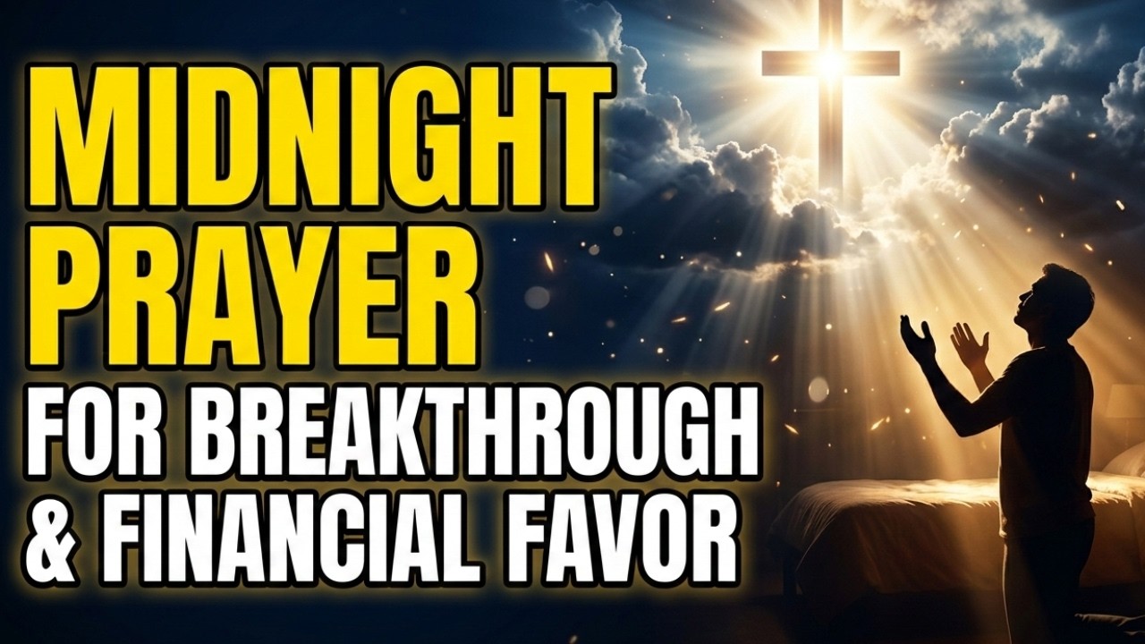 Powerful Midnight Prayer for Breakthrough | Listen Before You Sleep