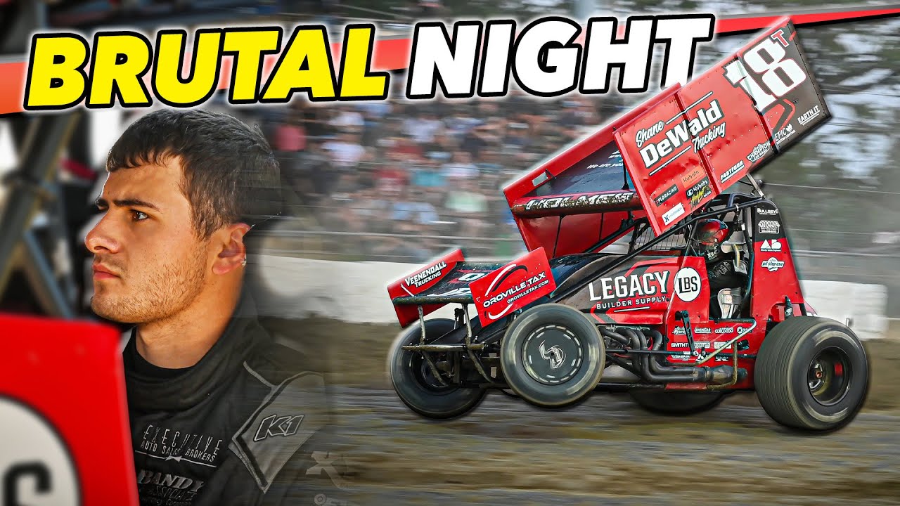 Chaos And Close Calls At Fremont Speedway....(40+ CARS)