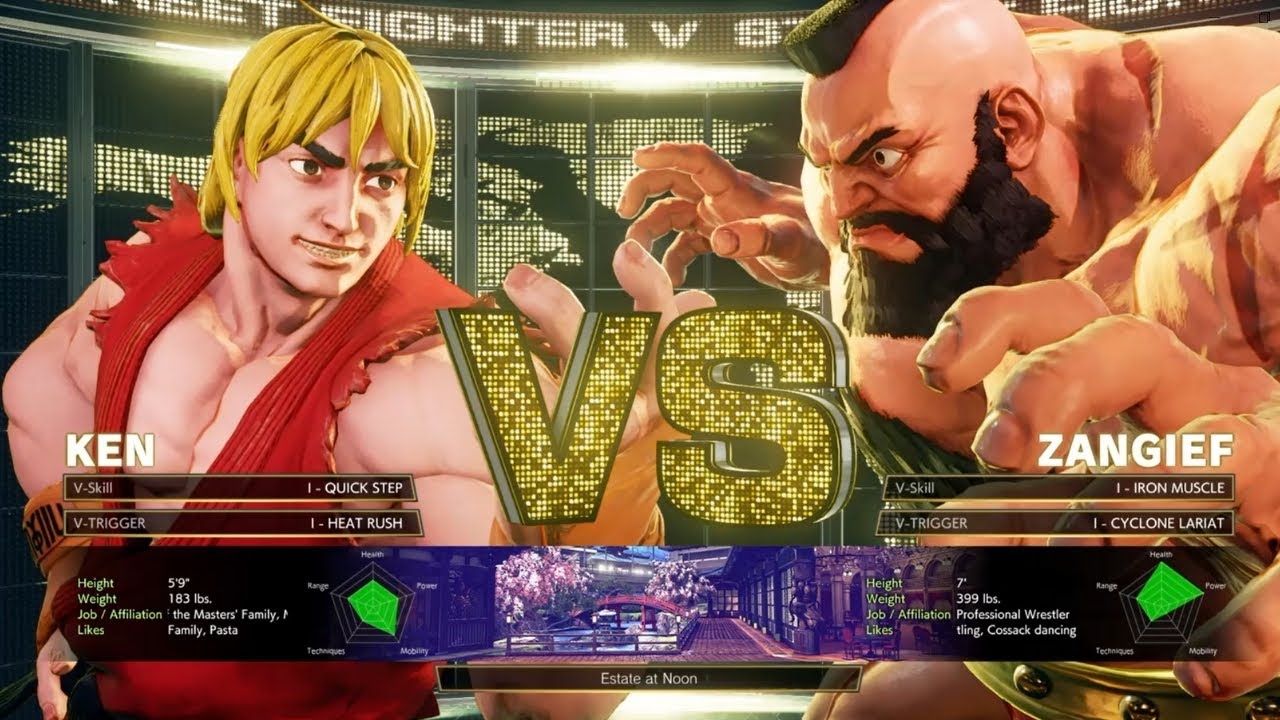 Street Fighter | Ken vs Zangief | Final Boss Fight  #streetfighter #playstation