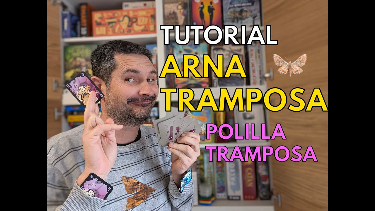 TUTORIAL POLILLA TRAMPOSA / ARNA TRAMPOSA de DEVIR