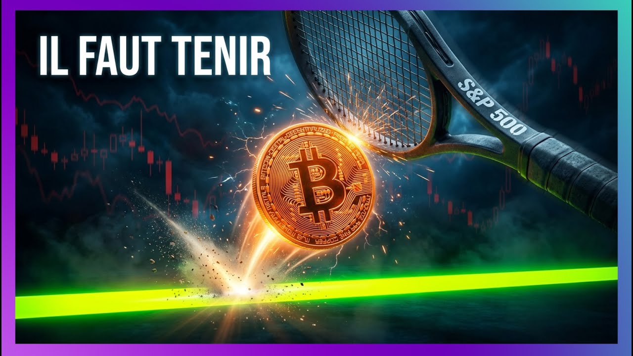 🚨 Le S&P 500 en ALERTE MAXIMALE : Impact sur Bitcoin ?