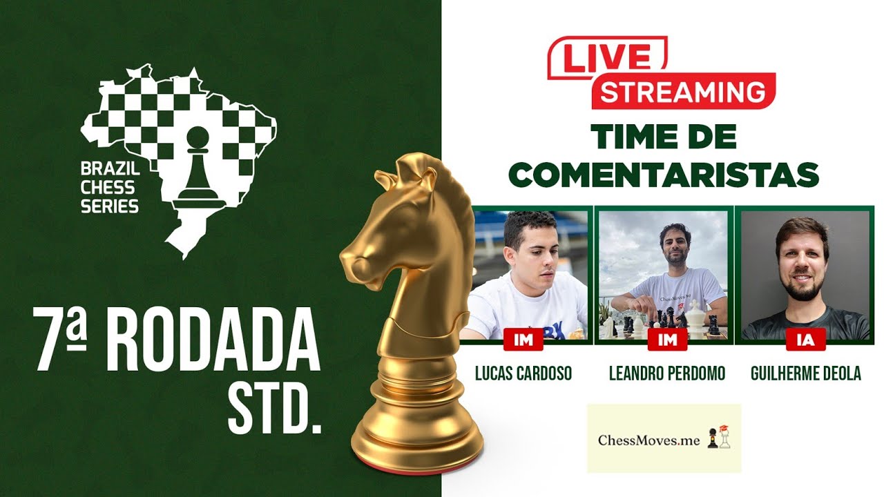 7a Rodada BCS Floripa 2026 | Brazil Chess Series | Comentários IM Lucas Cardoso & IM Leandro Perdomo