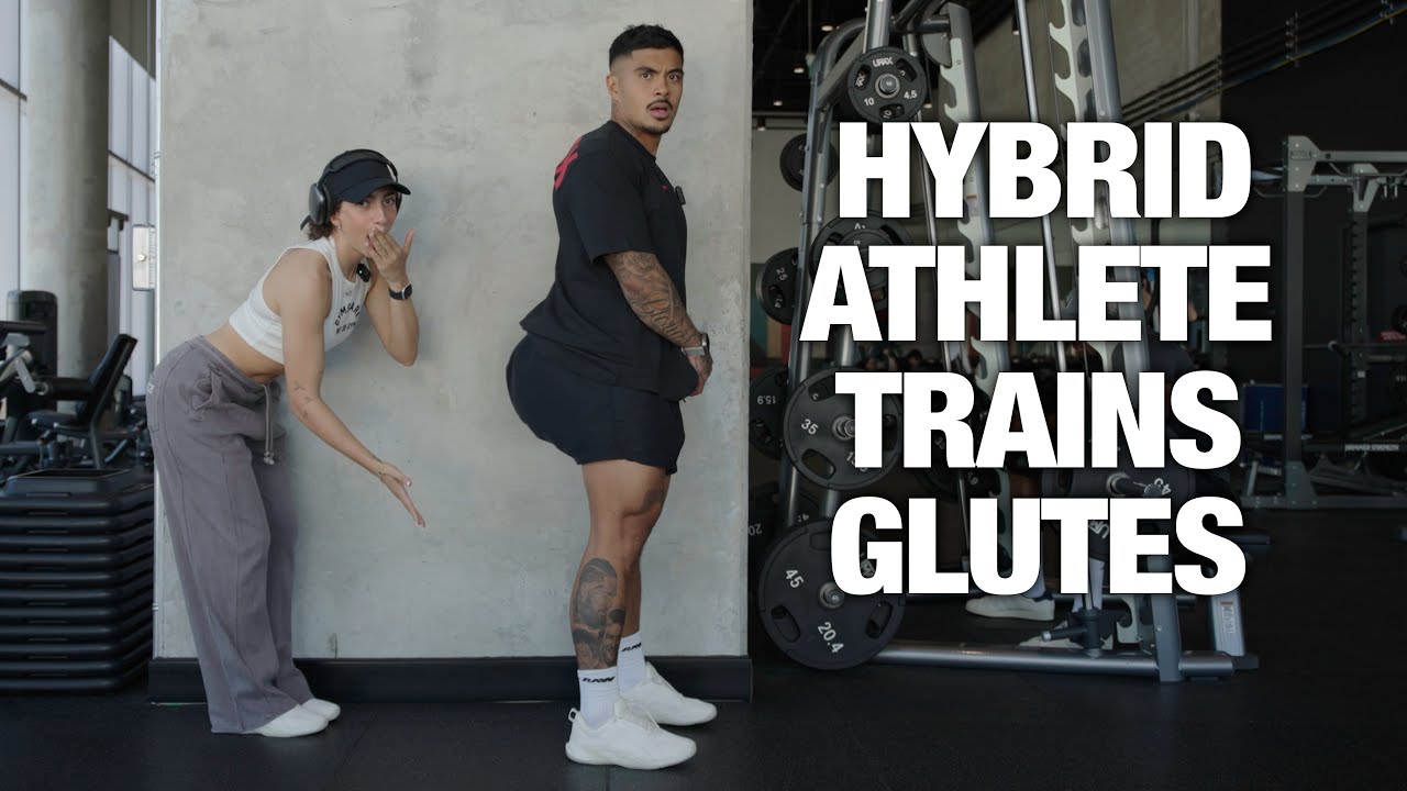GLUTE WORKOUT WITH GYMSHARK ATHLETE | My girlfriend WorkoutwithGina