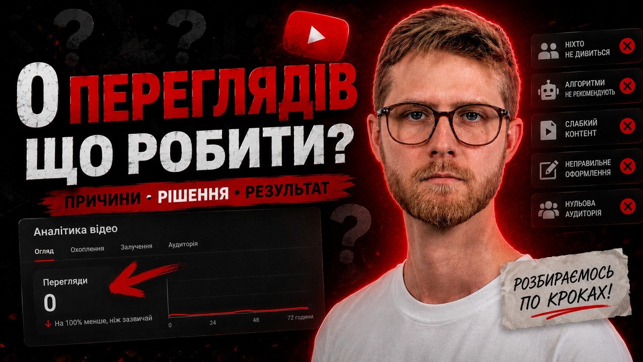 Чому відео застрягають на 0 переглядів? Виріши ці 6 критичних помилок!
