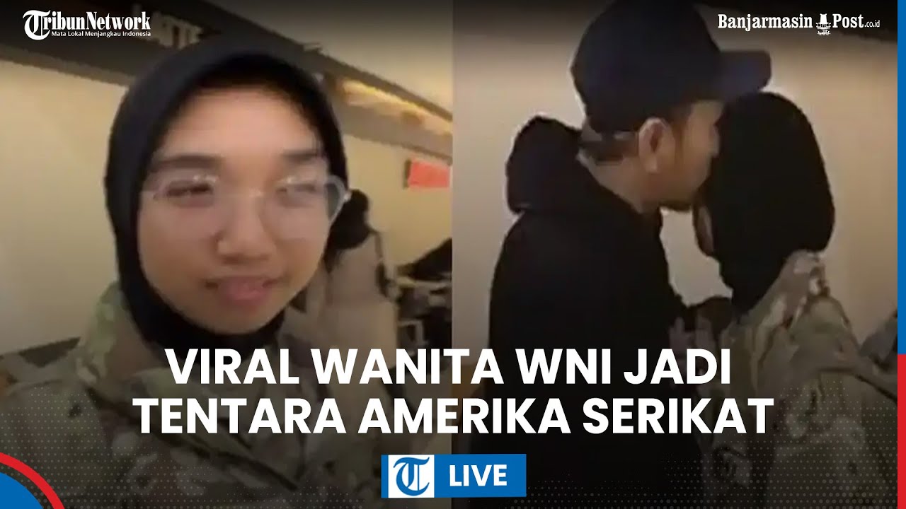 LIVE: Viral Wanita WNI Jadi Tentara Amerika Serikat, Berawal Diskusi dengan Tetangga Tentara di AS
