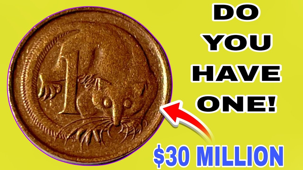 Top Ultra Valuable Australian 1 Cent 1980.1987 Coins That Could Make You a Millionaire worth money. 