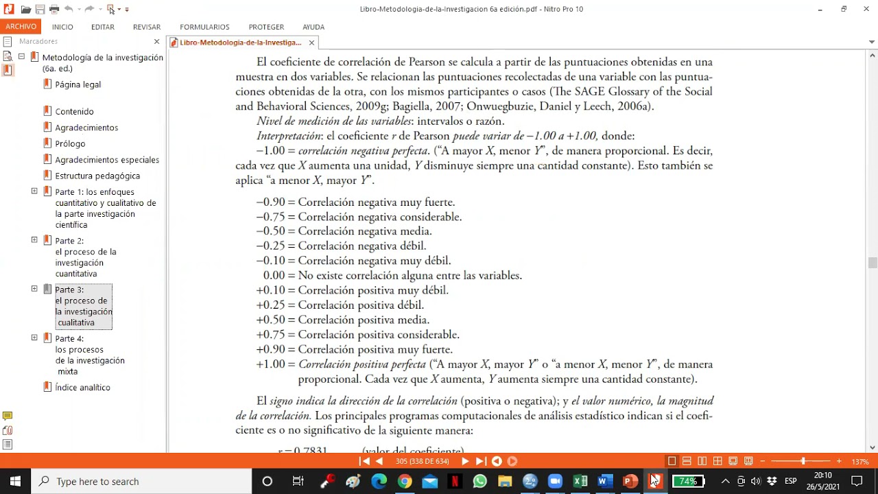 Análisis de Datos Correlacionales por Dimensión Utilizando PEARSON SPSS V26
