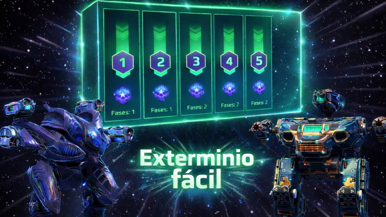 COMO PASAR MODO EXTERMINEO | LA FORMA M&Aacute;S F&Aacute;CIL - War Robots