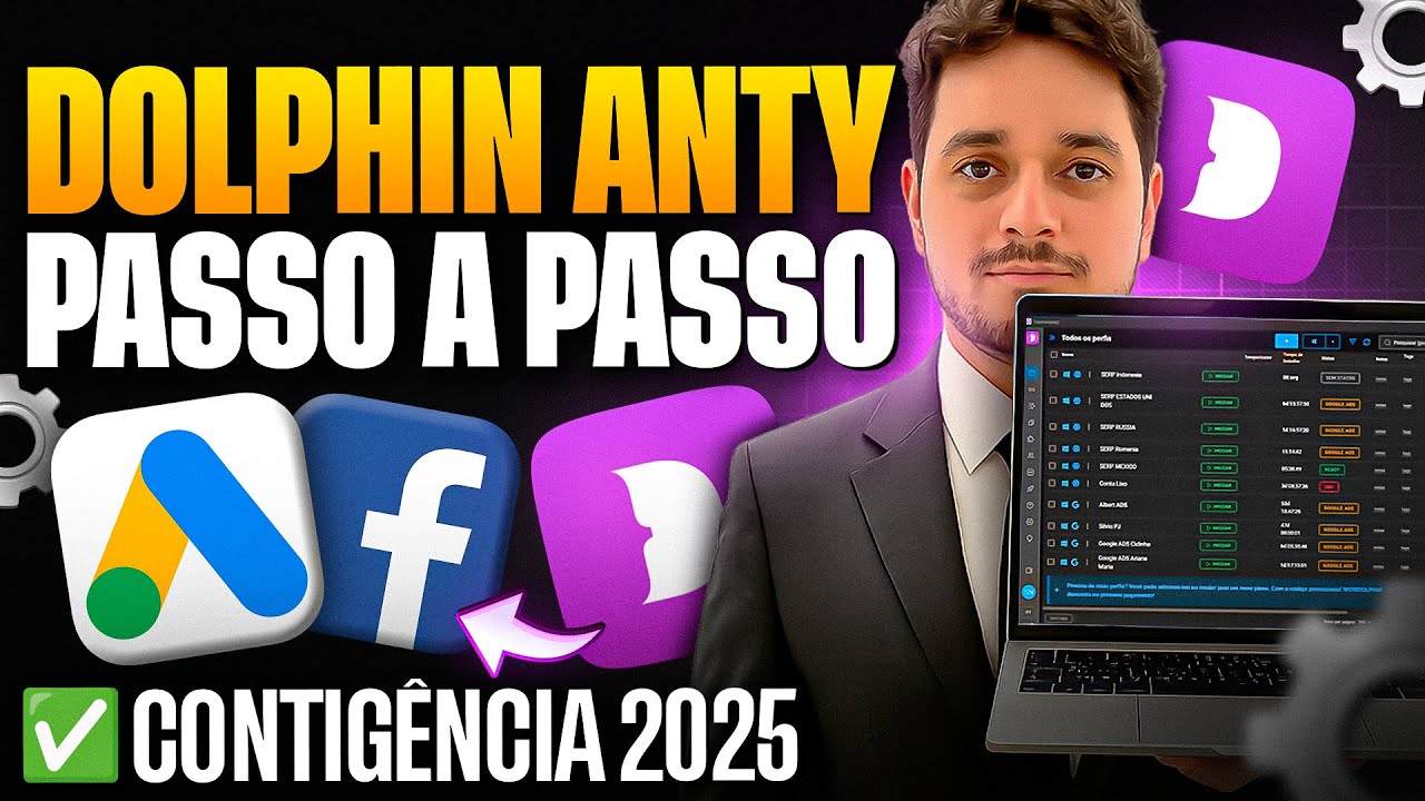 Como usar Dolphin Anty para Contingência no Google ADS e FaceBook ADS + Proxy!